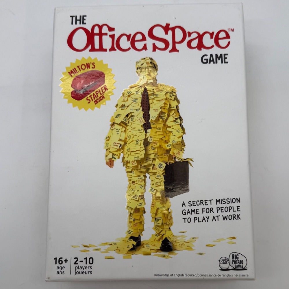 Big Potato Games The Office Space Game Milton Red Stapler Secret Mission New